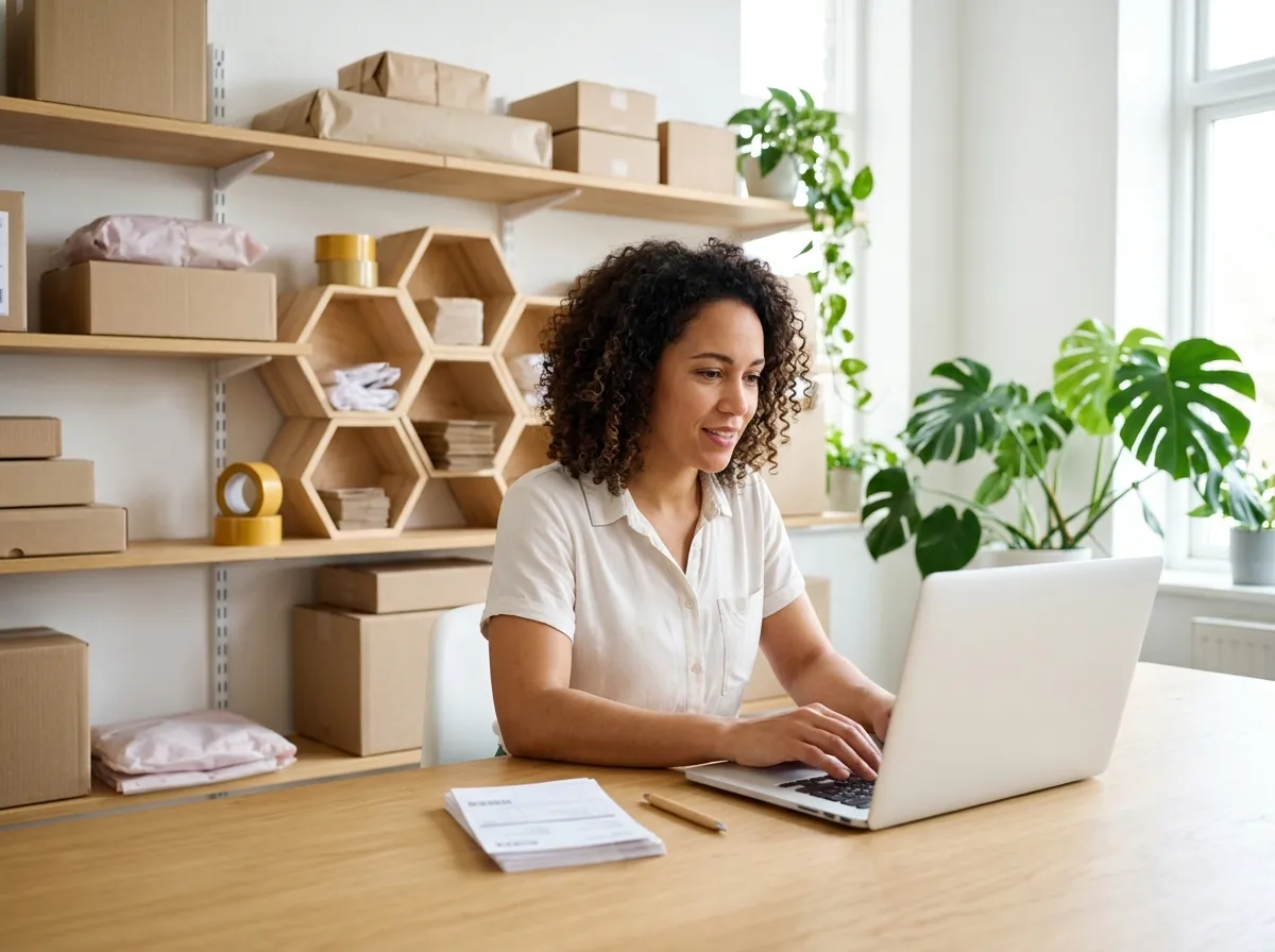 An online shop’s customer service answering an email ticket